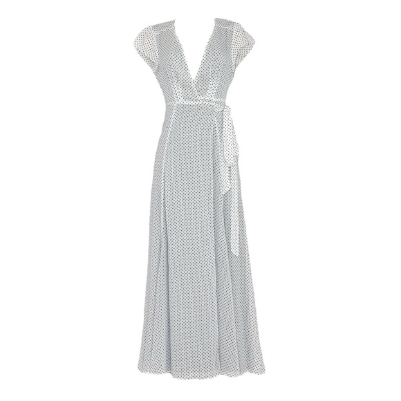 Tularosa Dresses & Skirts - TULAROSA Sid Wrap Maxi Dress, Eggshell, SM
